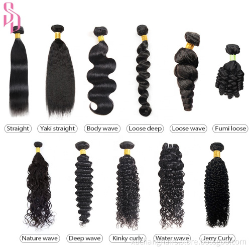 99J Raw Virgin 100%HumanHair Weft Bundles rectas vendedores